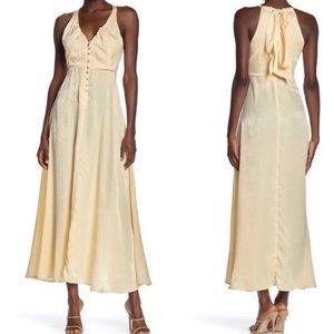 🌔Free People 🌖 Satin Olivia Midi Dress 🌓